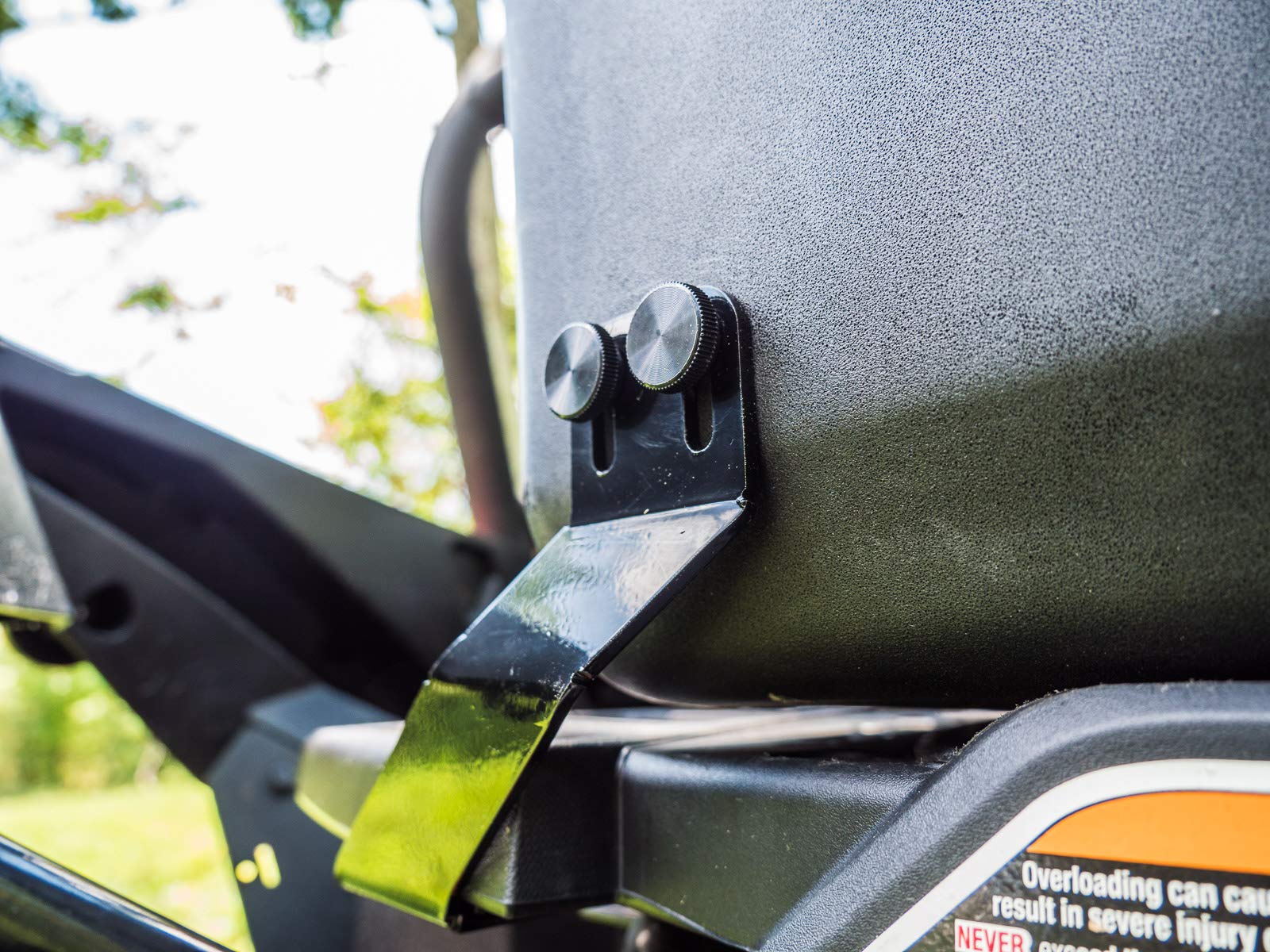 Superatv Heavy Duty Rear Insulated Cooler/Cargo Box For 2013+ Can-Am Maverick  2014+ Can-Am Maverick Max  Multi Function Utv Sto