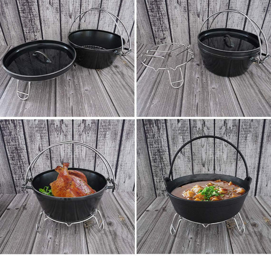 Campingmoon Camping Campfire Trivet Cooking Stand Open Fire Tripod Ms-69 Stainless Steel