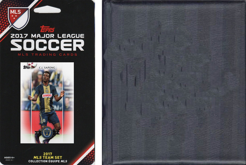 Mls Philadelphia Union Licensed 2017 Topps Team Set And Storage Album