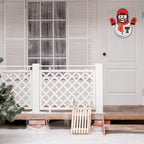 Rico Industries Ncaa Texas Tech Red Raiders Snowman Shape Cut Pennant - Home And Living Room D  Cor - Soft Felt Ez To Hang
