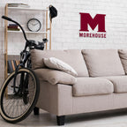 Rico Industries Ncaa Morehouse Maroon Tigers Primary Shape Cut Pennant - Home And Living Room D  Cor - Soft Felt Ez To Hang