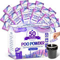 CRAZYTHUR 50PCS Poo Gel and Portable Toilet Gel with Lavender Scent, Camping Toilet Gels, Porta Potty Chemicals, Portable Toilet
