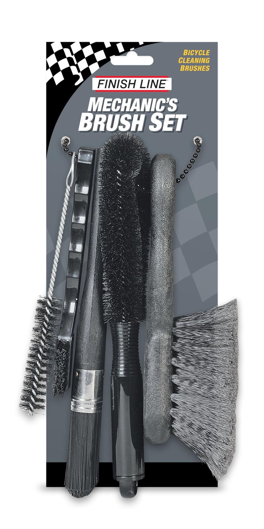 Finish Line Easy-Pro 5 Piece Brush Set Precision Cleaning Kit
