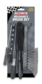 Finish Line Easy-Pro 5 Piece Brush Set Precision Cleaning Kit