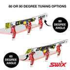 SWIX T149-50 Ski Vise With 50mm Wide Jaws | Durable Adjustable Clamps For Waxing And Tuning Alpine & Downhill Skis