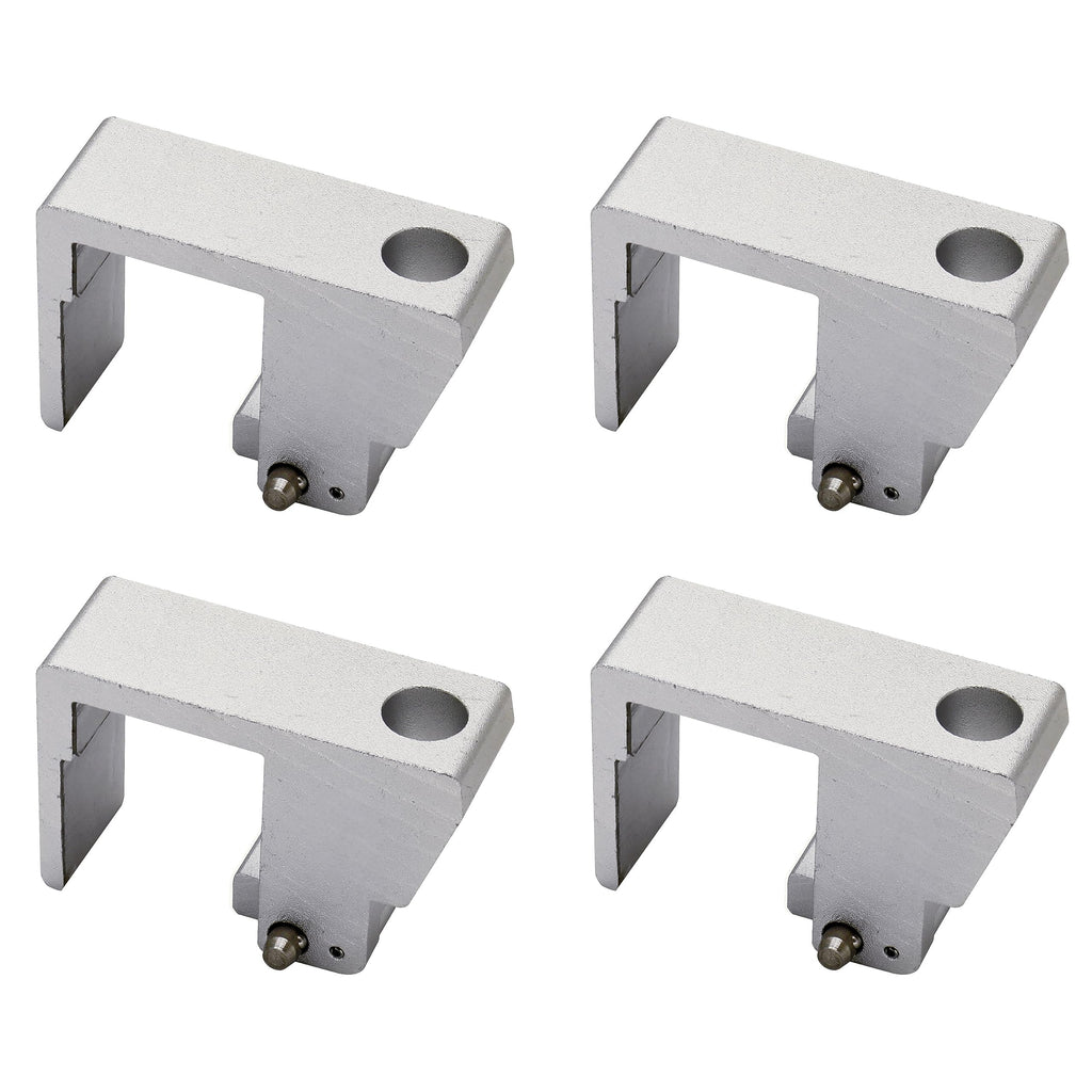 Extreme Max 3005.3878.4 Pontoon Rail Mount Fender Holder For Up To 1/2'' Fender Line - Pack Of 4
