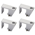 Extreme Max 3005.3878.4 Pontoon Rail Mount Fender Holder For Up To 1/2'' Fender Line - Pack Of 4