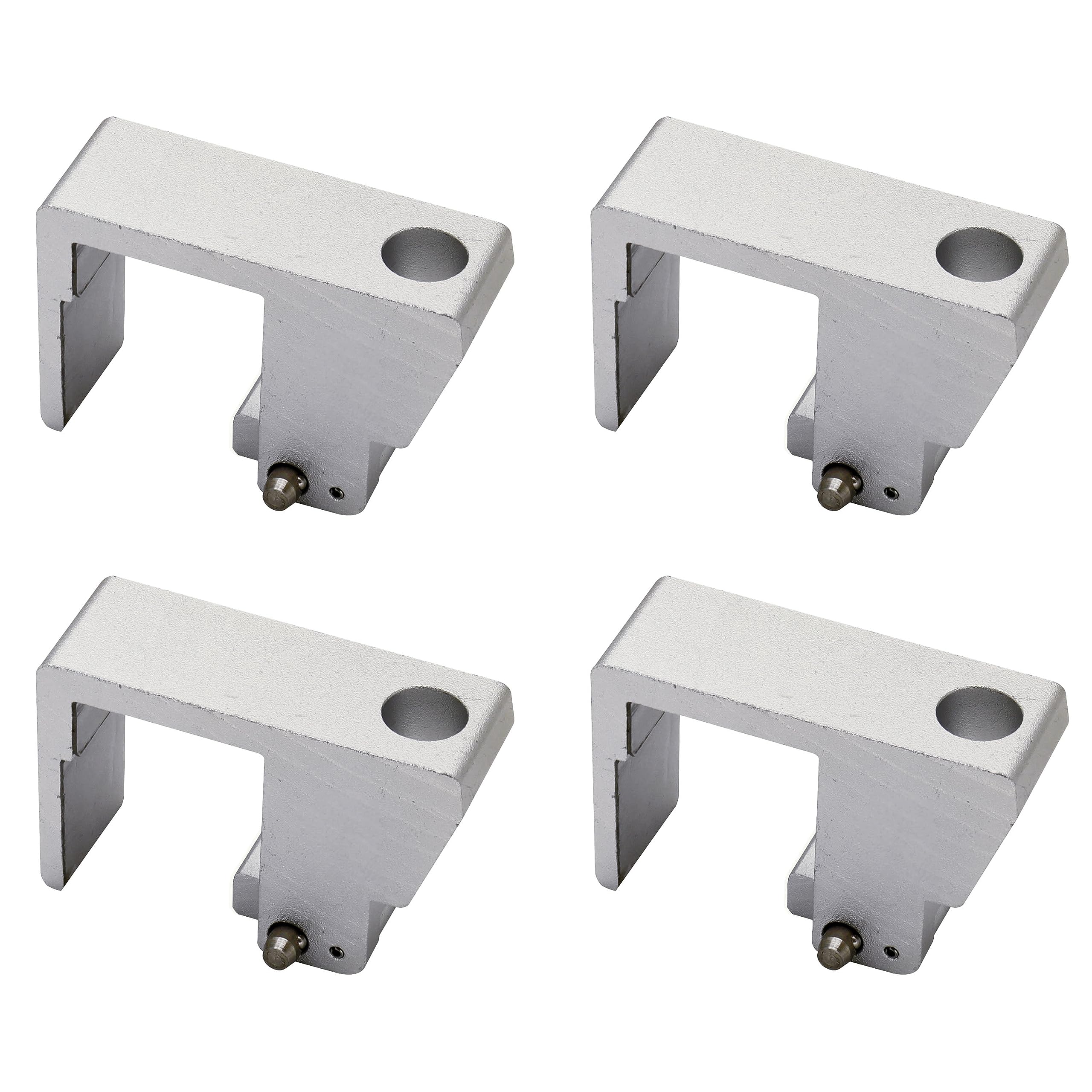 Extreme Max 3005.3878.4 Pontoon Rail Mount Fender Holder For Up To 1/2'' Fender Line - Pack Of 4