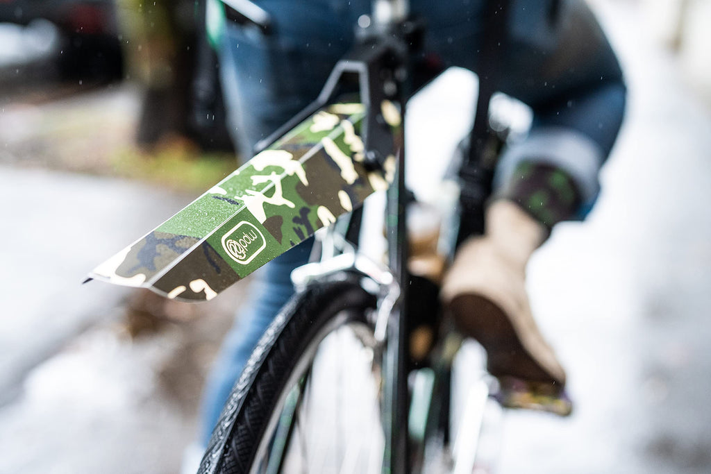 Portland Design Works | Origami Seatpost Fender, Camo, 17.5'' (360)