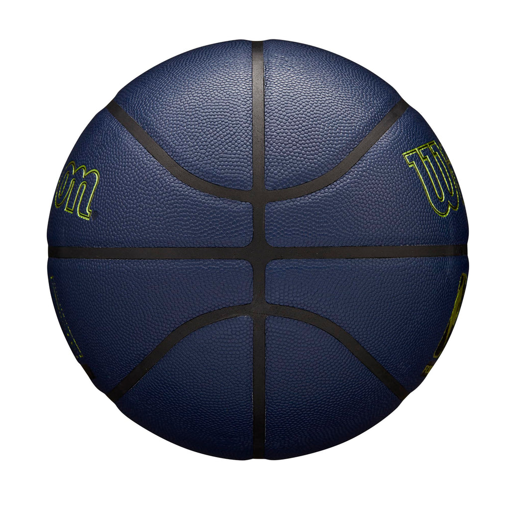 Wilson Nba Forge Plus Indoor/Outdoor Basketball - Navy Blue, Size 7-29.5''