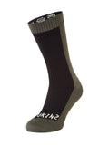SEALSKINZ | Starston | Unisex Waterproof Cold Weather Mid Length Merino Wool Lined Sock | Outdoor Adventure & Winter Sports, Hik