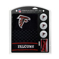 Team Golf Nfl Atlanta Falcons Gift Set: Embroidered Golf Towel, 3 Golf Balls, And 14 Golf Tees 2-3/4'' Regulation, Tri-Fold Towe