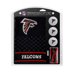 Team Golf Nfl Atlanta Falcons Gift Set: Embroidered Golf Towel, 3 Golf Balls, And 14 Golf Tees 2-3/4'' Regulation, Tri-Fold Towe