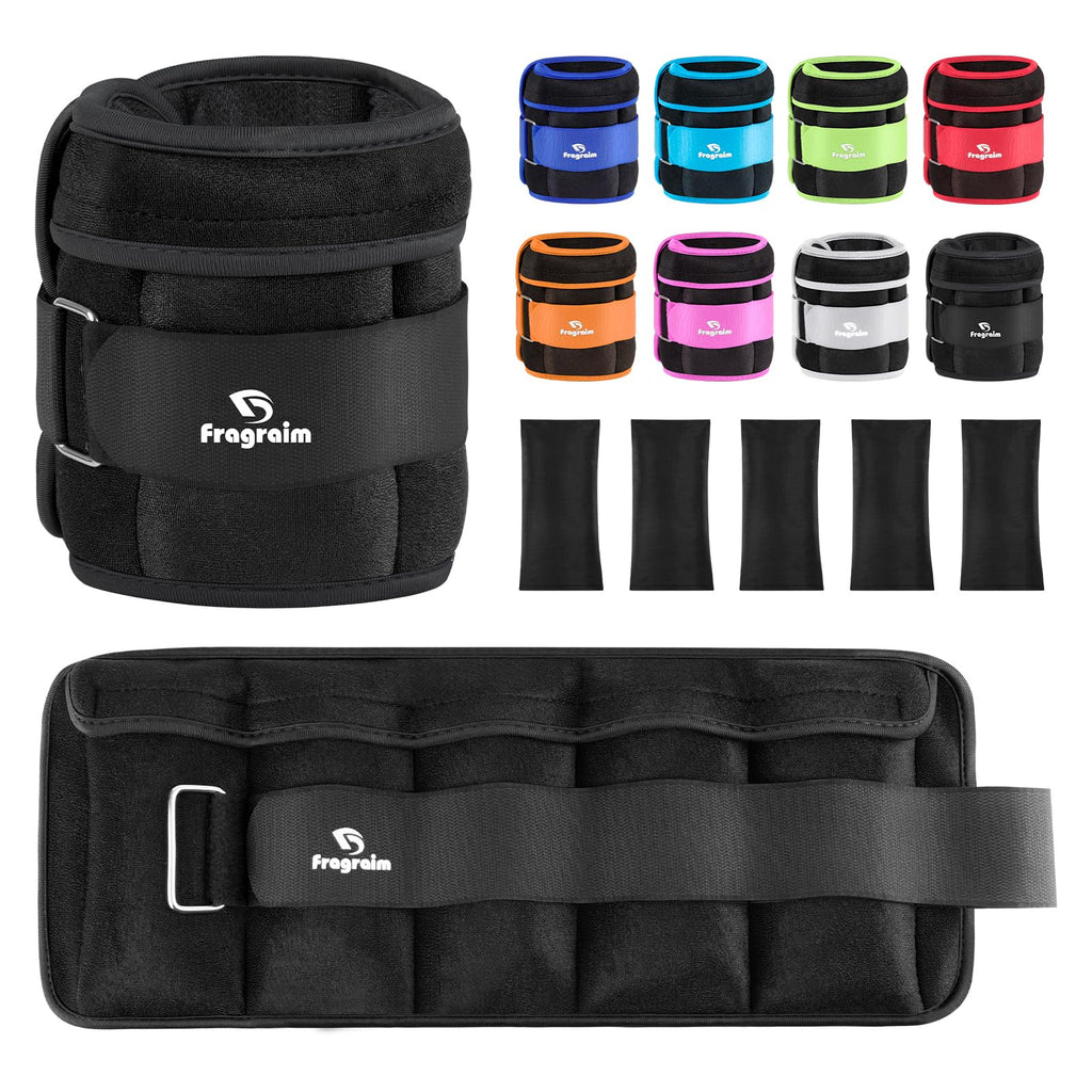 Adjustable Ankle Weights 1-12 Lbs Pair With Removable Weight For Jogging, Gymnastics, Aerobics, Physical Therapy, Resistance Tra