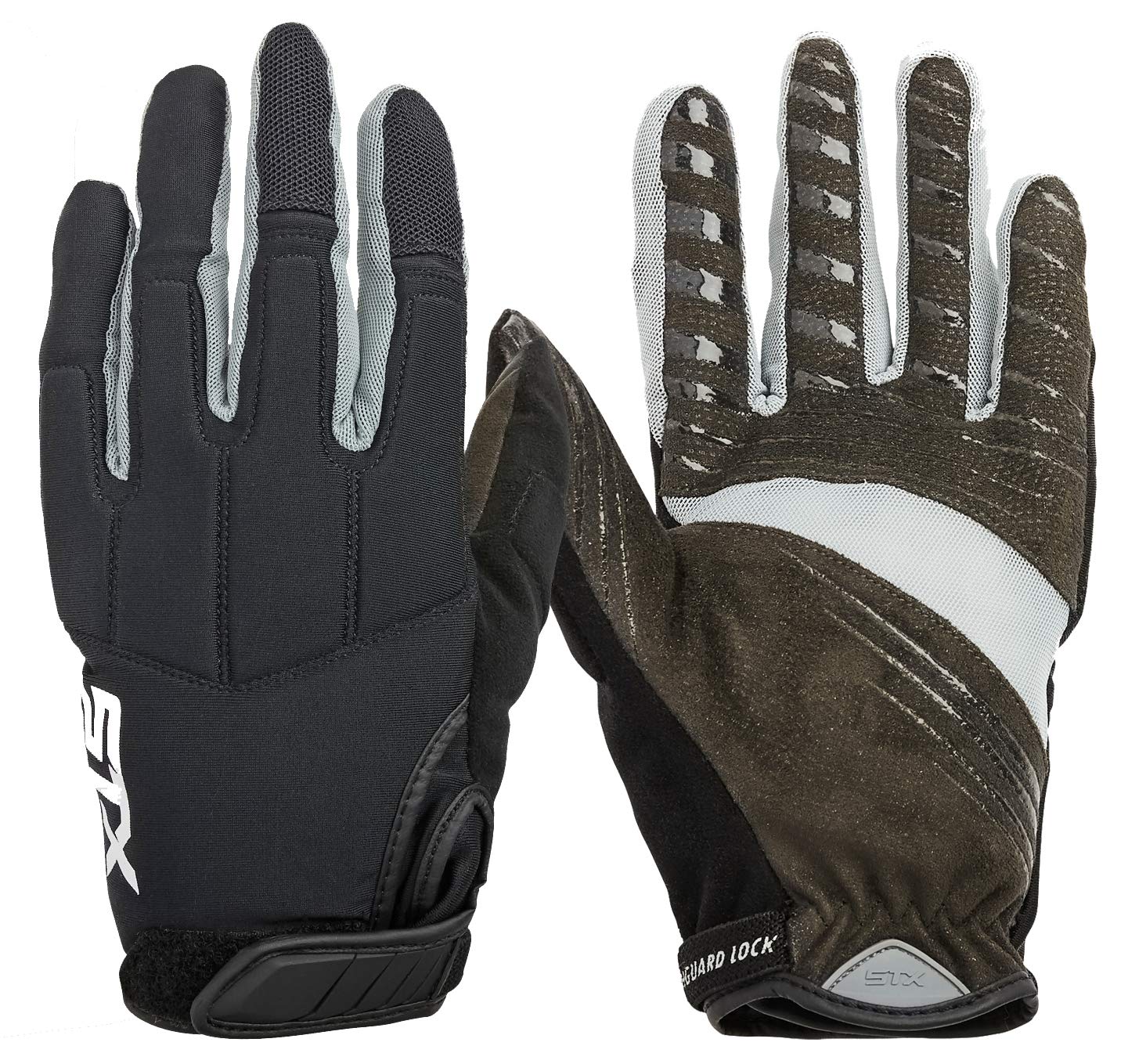 STX Lacrosse Strike Womens Strike Glove, Black, Medium