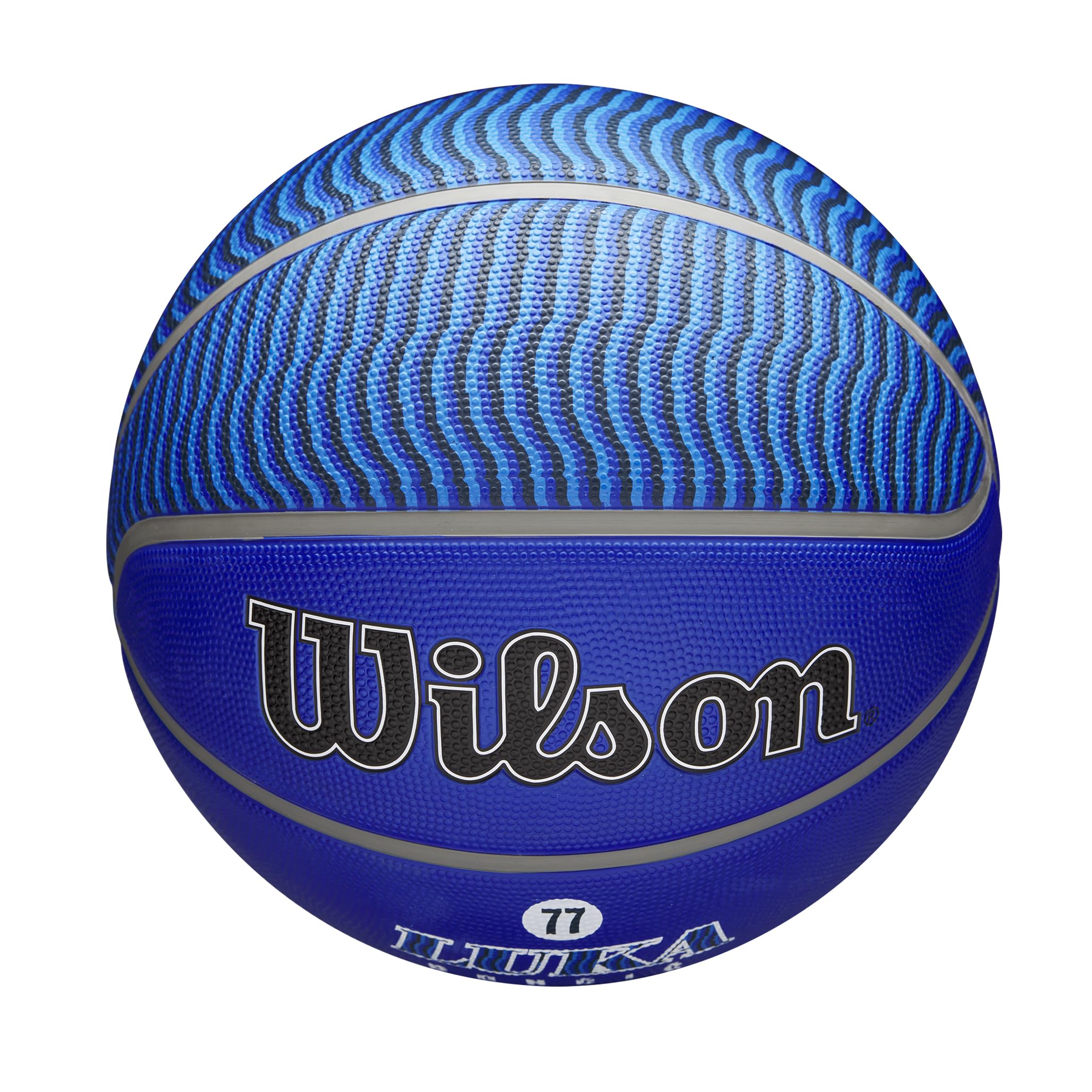 Wilson Nba Player Icon Outdoor Basketball - Luka Doncic, Size 7-29.5''