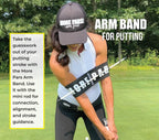More Pars Arm Band & Leg Trainer With Mini Rods For Putting  Improve Setup & Stroke Trainer  Clear Visuals & Feels For Immediate
