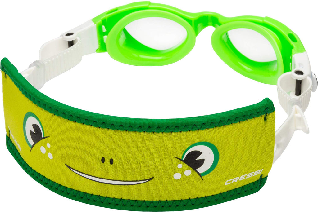 Cressi Neoprene Goggle Strap Cover, Green