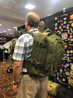 Zseararmy Large Tactical Backpack For Men Military Backpack With Diy System For Travel, Work,Camping,Hunting,Hiking,Sports (Gree