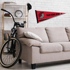 Rico Industries Nba Basketball Portland Trail Blazers Personalized - Custom 12'' X 30'' Soft Felt Pennant - Ez To Hang