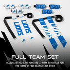 Franklin Sports Nfl Detroit Lions Flag Football Sets - Nfl Team Flag Football Belts And Flags - Flag Football Equipment For Kids