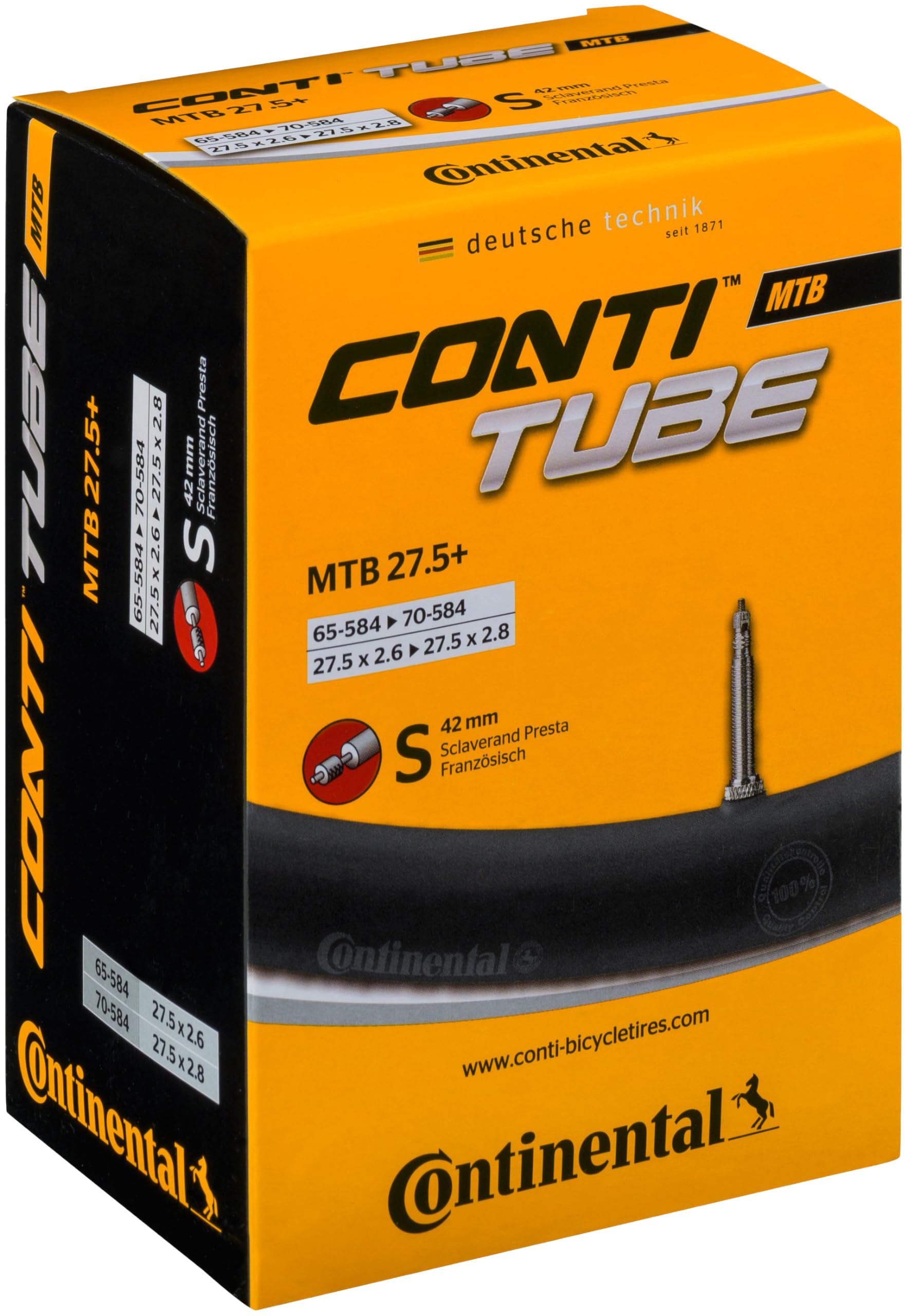 Continental Unisex'S 01800150000 Bike Parts, Other, [65-584->70-584]
