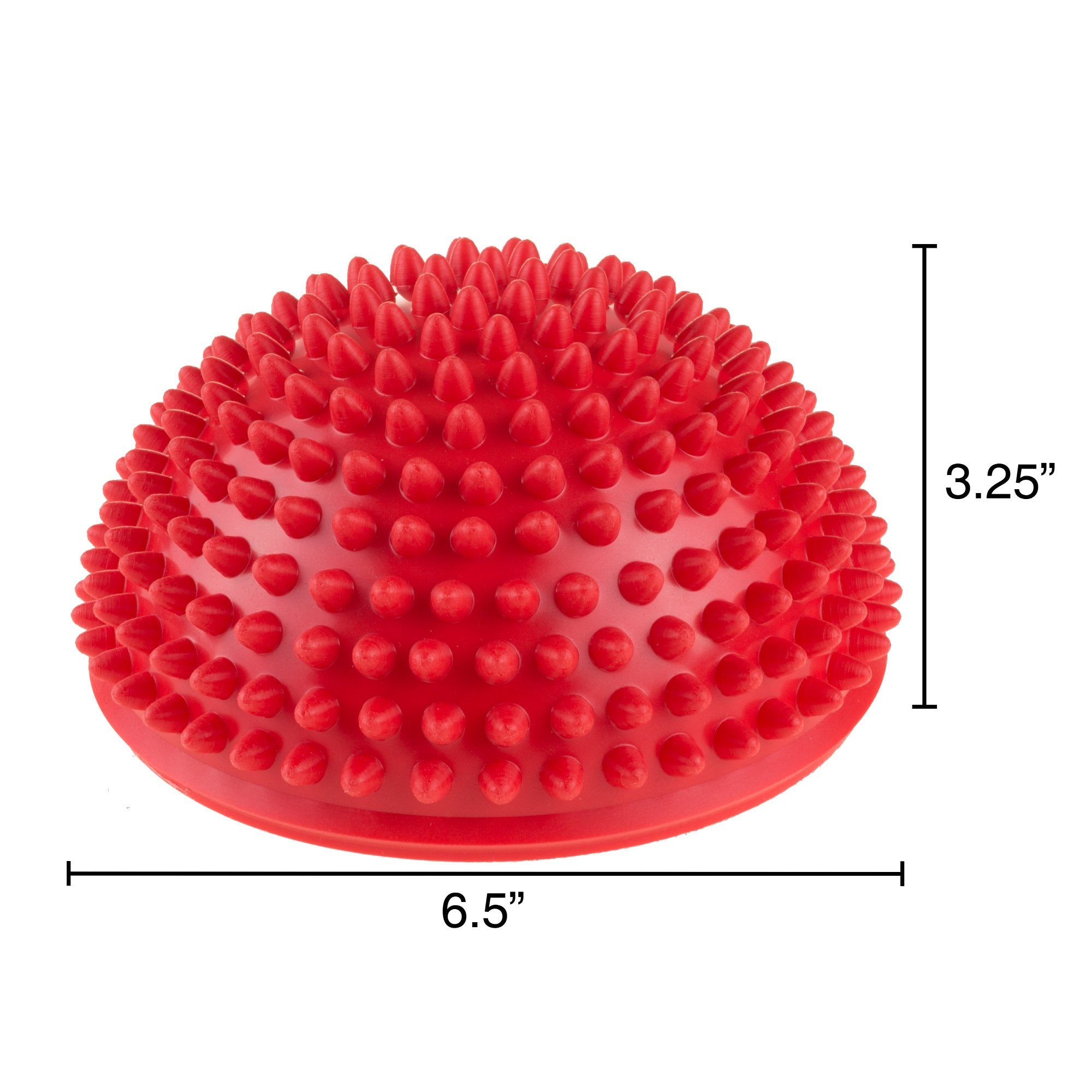 Hey! Play! Balance Pods- Hedgehog Style Balancing And Stability Half Dome Stepping Stones For Exercise- Set Of 6 For Kids And Ad