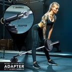 Yes4All T-Bar Row Plate Post Insert Landmine - Fit 2    Olympic Bars - Full 360    Swivel & Easy To Install (Black)