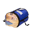 6 Lb - 2 Person Sleeping Bag - 87 In X 66 In, Blue