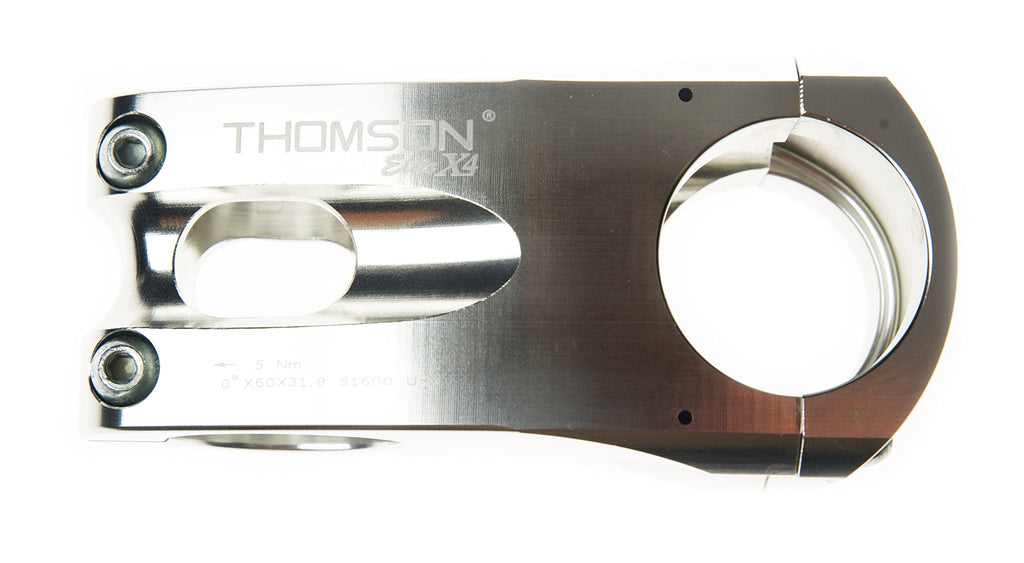 Thomson X4 31.8 Bicycle Stem (1-1/8 X 0-Degree X 50Mm, Silver)