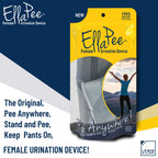Ellapee Womens Urinal Funnel Female Urination Device For Women, Camping Accessories, Hiking, Outdoor Activities & More With Medi