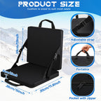 Juexica 2 Pcs Stadium Seats Boat Canoe Kayak Seat Stadium Seats For Bleachers Without Back Support For Indoor Outdoor Sport Even