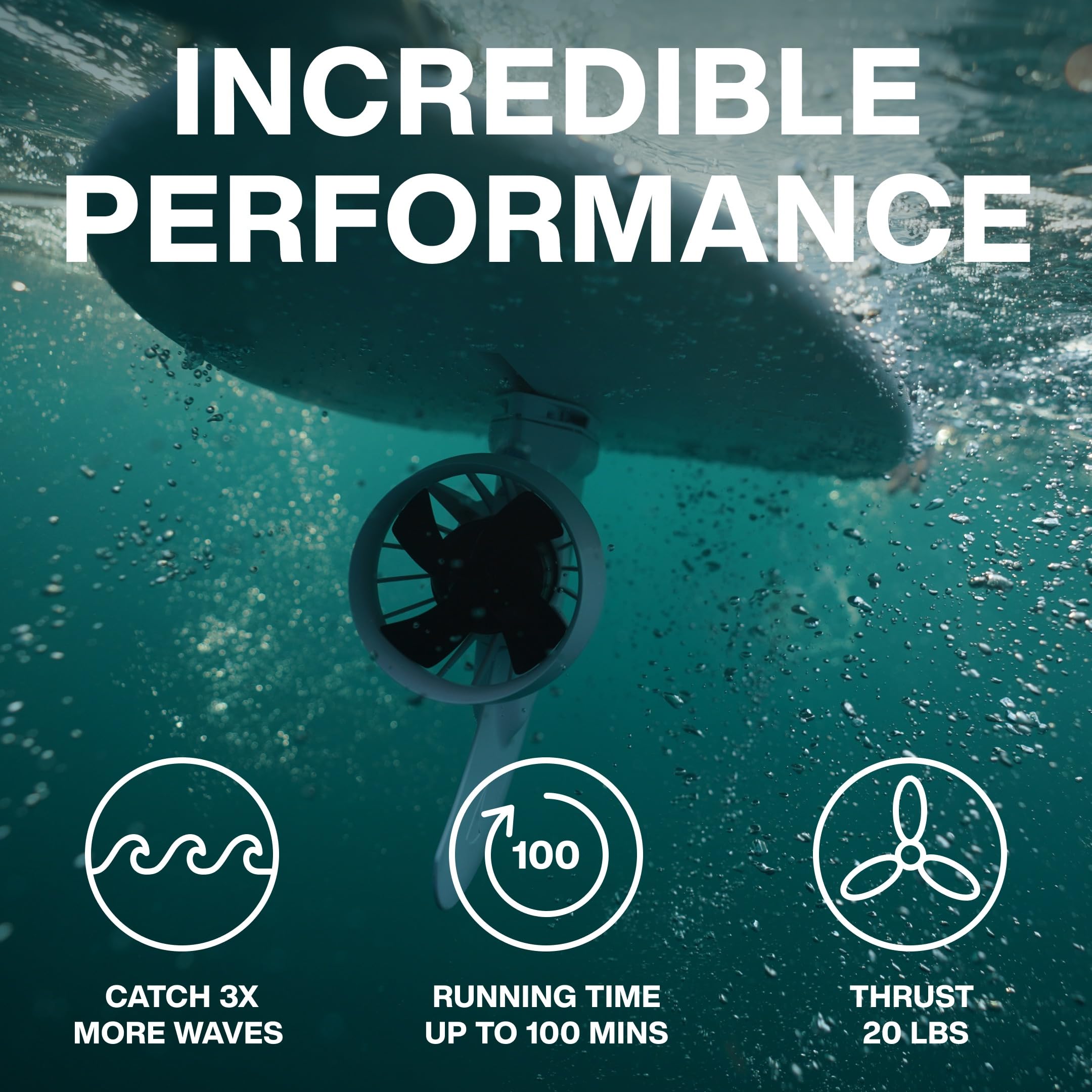 Boost Surfing Fin - Electric Motor For Surfboards, Sups And Kayaks. Lightweight, Compact, And Shockingly Resistant Electric Fin