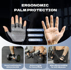 COFIT Gym Gloves for Men and Women, Breathable Anti-Slip Weight Lifting Gloves with Wrist Support and Palm Protection for Fitnes