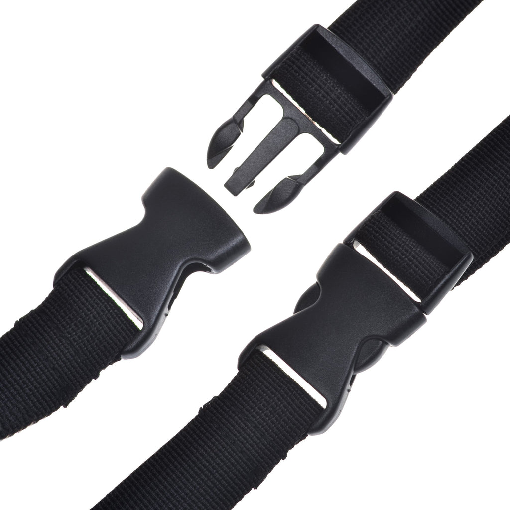 Cosmos Pack Of 2 Black Color Mattress Backpack Sleeping Bag Straps For Outdoor Activities