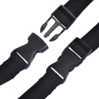 Cosmos Pack Of 2 Black Color Mattress Backpack Sleeping Bag Straps For Outdoor Activities