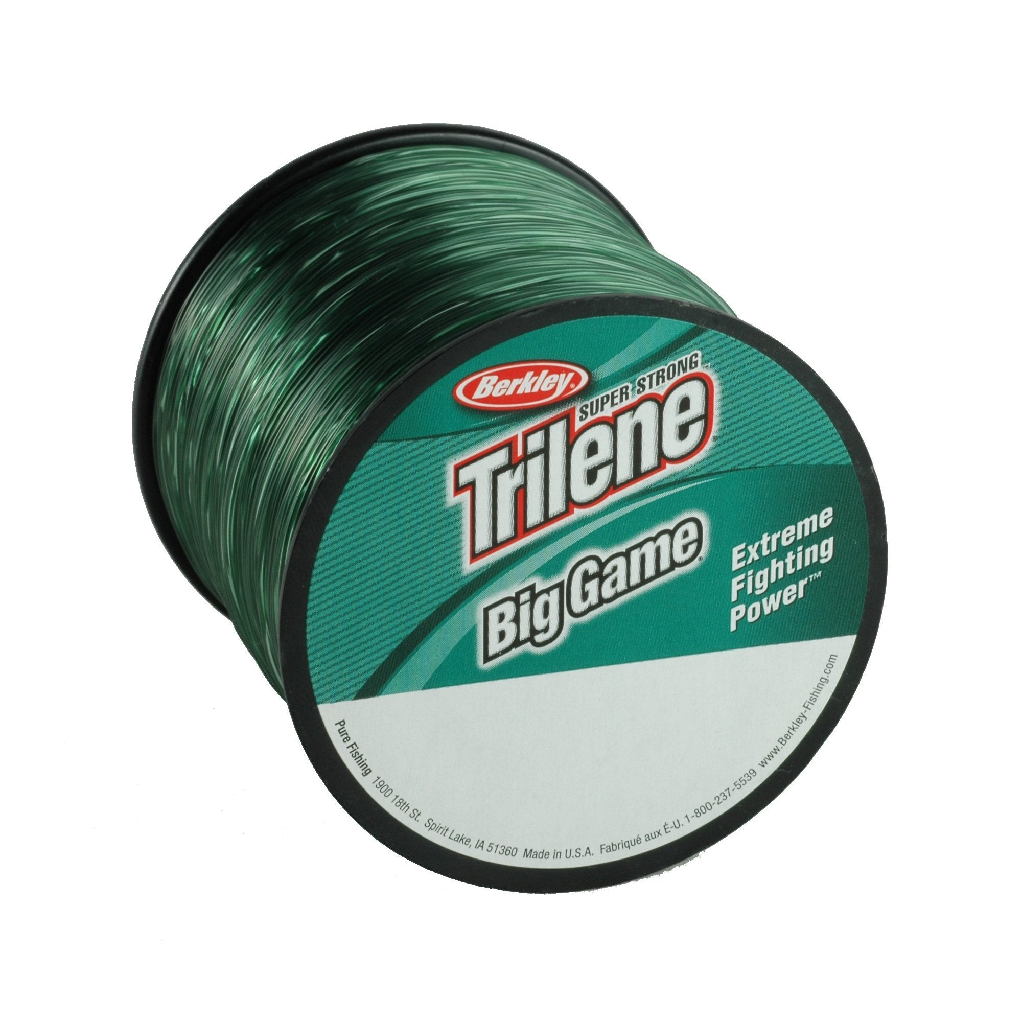 Berkley Trilene Big Game, Green, 12Lb | 5.4Kg, 1175Yd | 1074M Monofilament Fishing Line, Suitable For Saltwater And Freshwater E