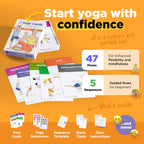 Workoutlabs Yoga Cards - Beginner: Visual Study, Class Sequencing & Practice Guide With Essential Poses, Breathing Exercises & M