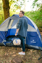 Stansport Explorer 4 Lb.-33 In X 75 In Rectangular Sleeping Bag , Blue