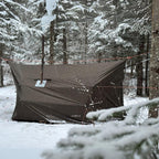 Onewind Penumbra Hot Tent, 14Ft Camping Hammock Tarp For 4-Season, Waterpoof And Flame Retardant Hammock Rain Fly With Stove Jac