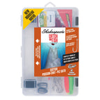Shakespeare Catch More Fish Catfish Spincast Fishing Combo, Includes Shakespeare Fishing Rod & Reel, Berkley Fishing Baits, Live