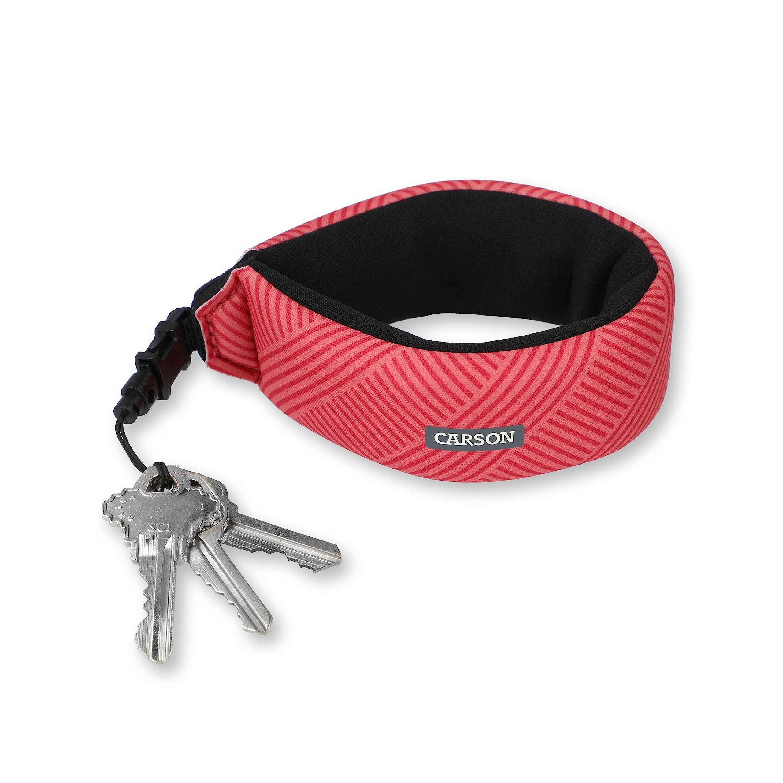 Floating Wrist Band With Lightweight Foam Core Technology - Crimson