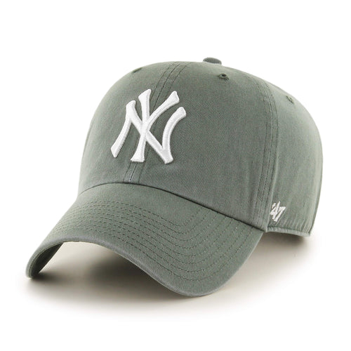 '47 New York Yankees Moss Green Mlb Clean Up Cap, Green (Moss), One Size