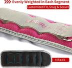 Satoha Proiron Gewichtsmanschetten Fuahandgelenk Gewichte Fitness Set 0,5Kg Bis 2Kg 1 Paar Far Beine Und Arme Knachel Gewicht Fa
