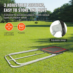 Vevor Folding Lacrosse Rebounder For Backyard, 3X4 Ft Volleyball Bounce Back Net, Pitchback Throwback Baseball Softball Return T