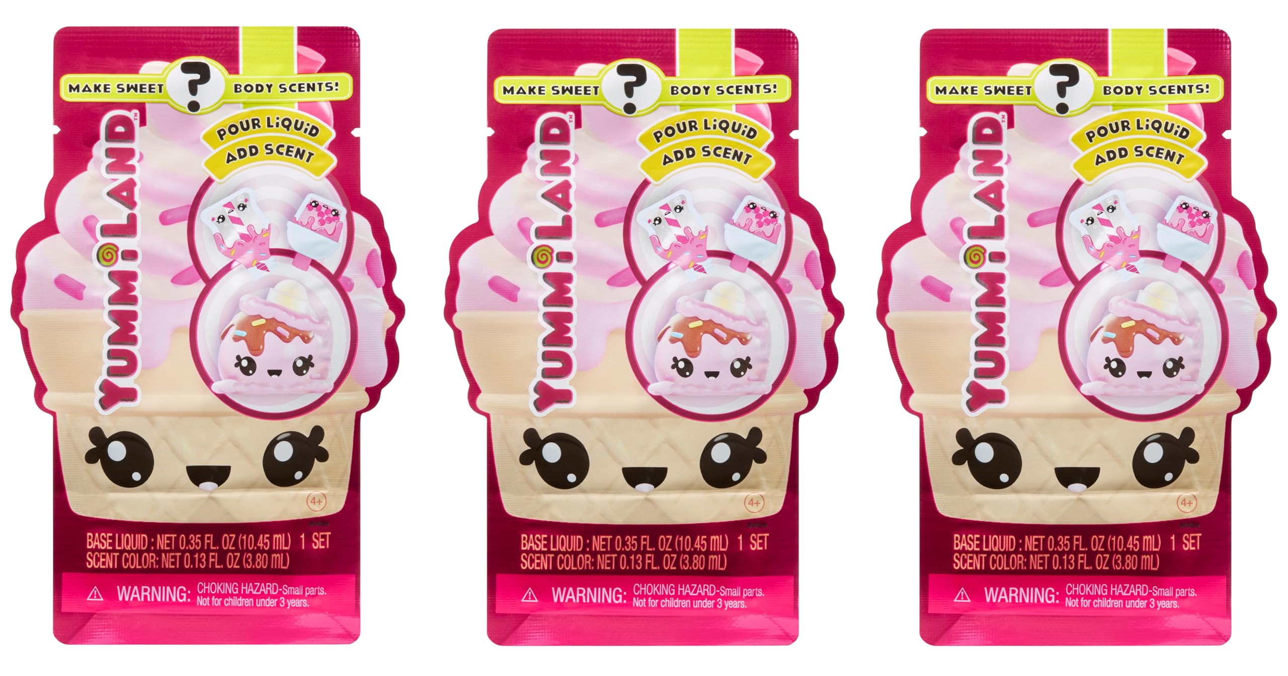 Yummiland Num Noms Body Scent 3-Pack