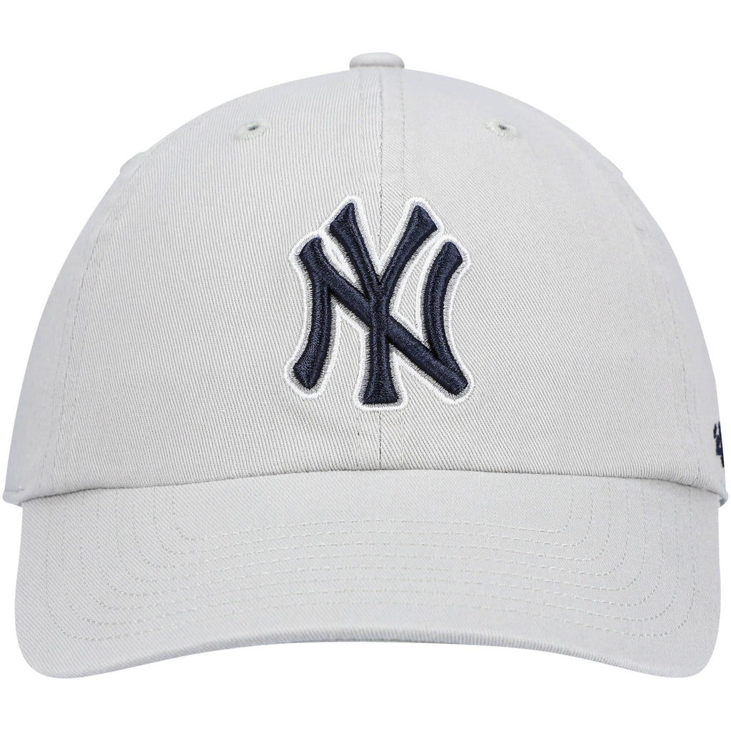 '47 New York Yankees Adjustable Cap Clean Up Mlb, New York Yankees Gray Navy, One Size
