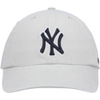 '47 New York Yankees Adjustable Cap Clean Up Mlb, New York Yankees Gray Navy, One Size