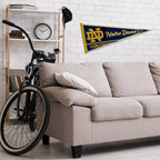 Rico Industries Ncaa Notre Dame Fighting Irish - Nd Classic 12'' X 30'' Felt Wall D  Cor Pennant - Great For Home/Bed Room/Man C