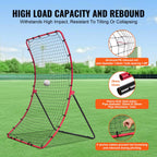 Vevor Baseball And Softball Rebounder Net 4X5.5 Ft Pitchback All Angle Fielding